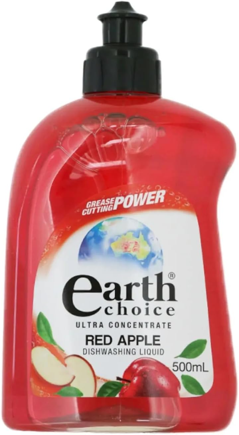 Earth Choice Red Apple Concentrate Dishwashing Liquid 500 Ml image number 2
