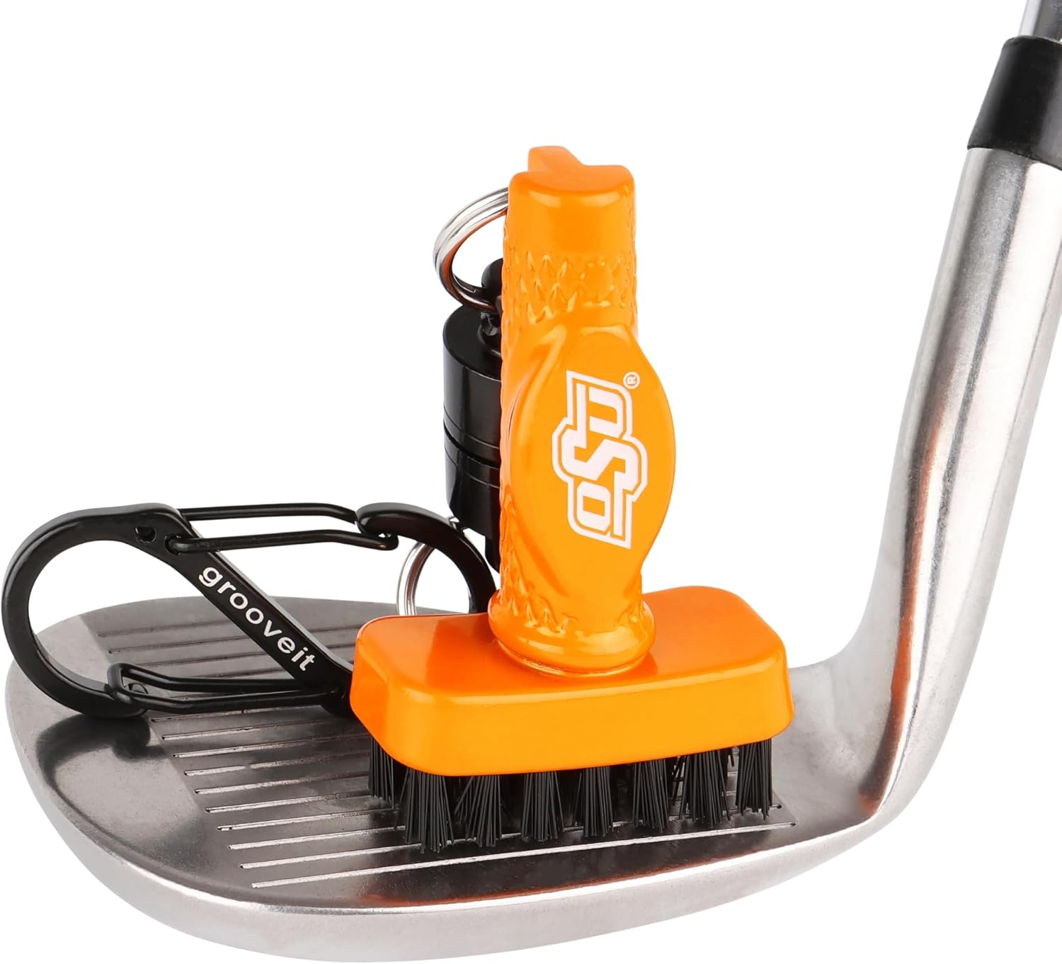 Grooveit Official Minig NCAA Team Golf Brush - A-380 Aluminum