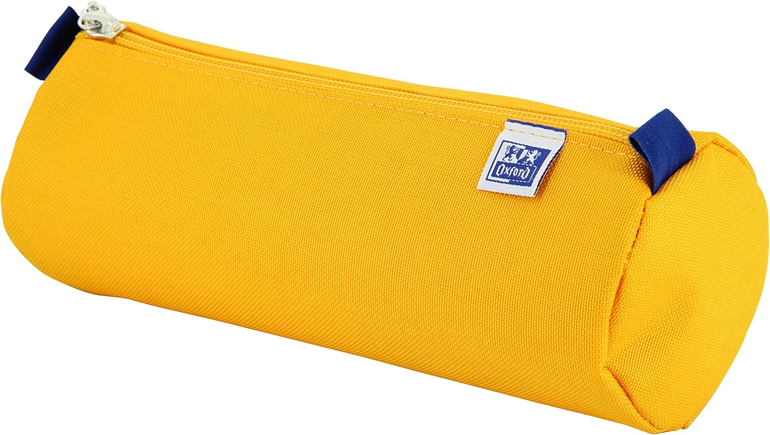 Oxford - Large round School Pencil Case, Kangoo Kids with Elastic, 22 Cm, Turquoise