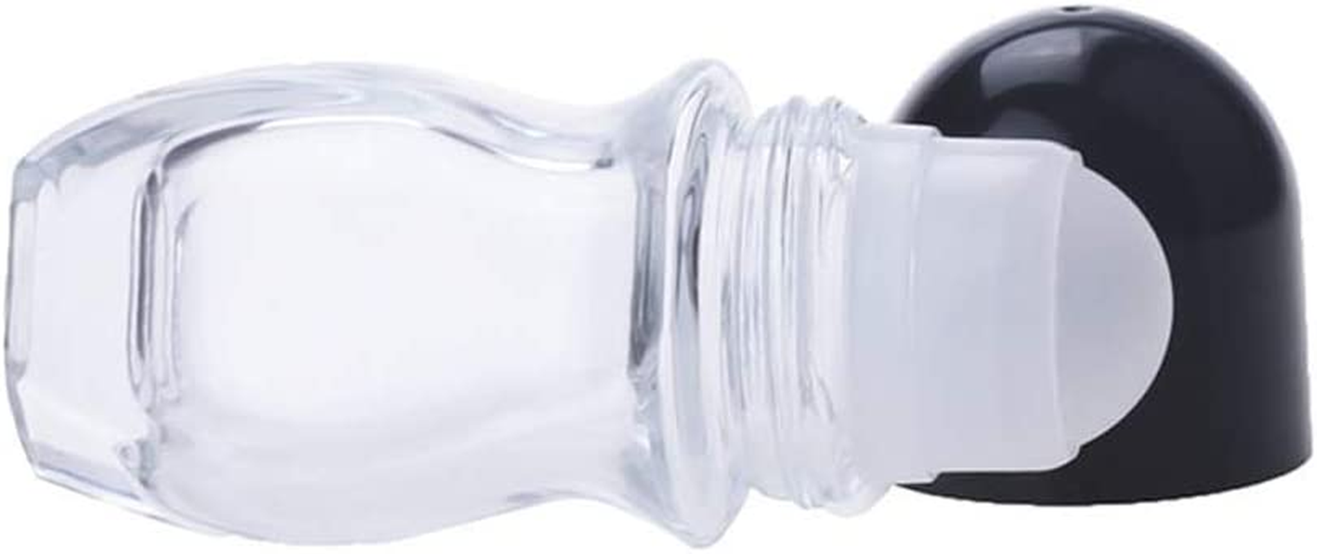 Wresty Roll on Glass Bottles for Essential Oils,2 Pcs Deodorant Bottles Perfume Roller Bottles Empty Deodorant Containers Roller Ball Bottles for Fragrance Cosmetics (30Ml/1 Oz)