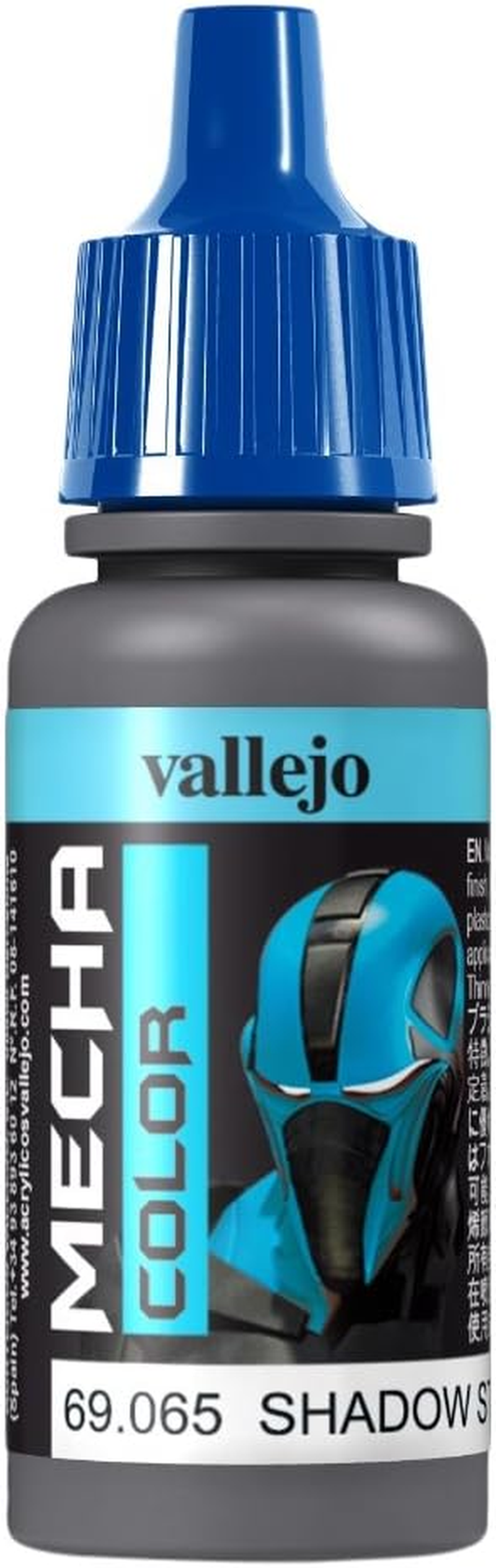 Vallejo Vallejo Mecha Colour Black Primer 17Ml Miniatures