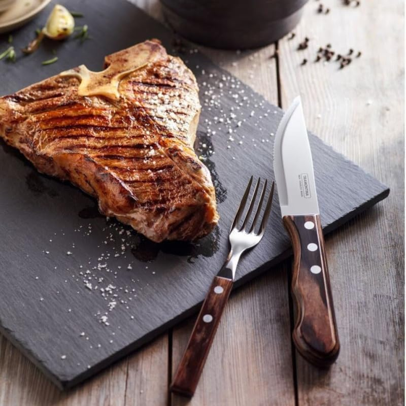 Tramontina 29899/167 Forks Set - Light Black/Jumbo (6-Piece) image number 2