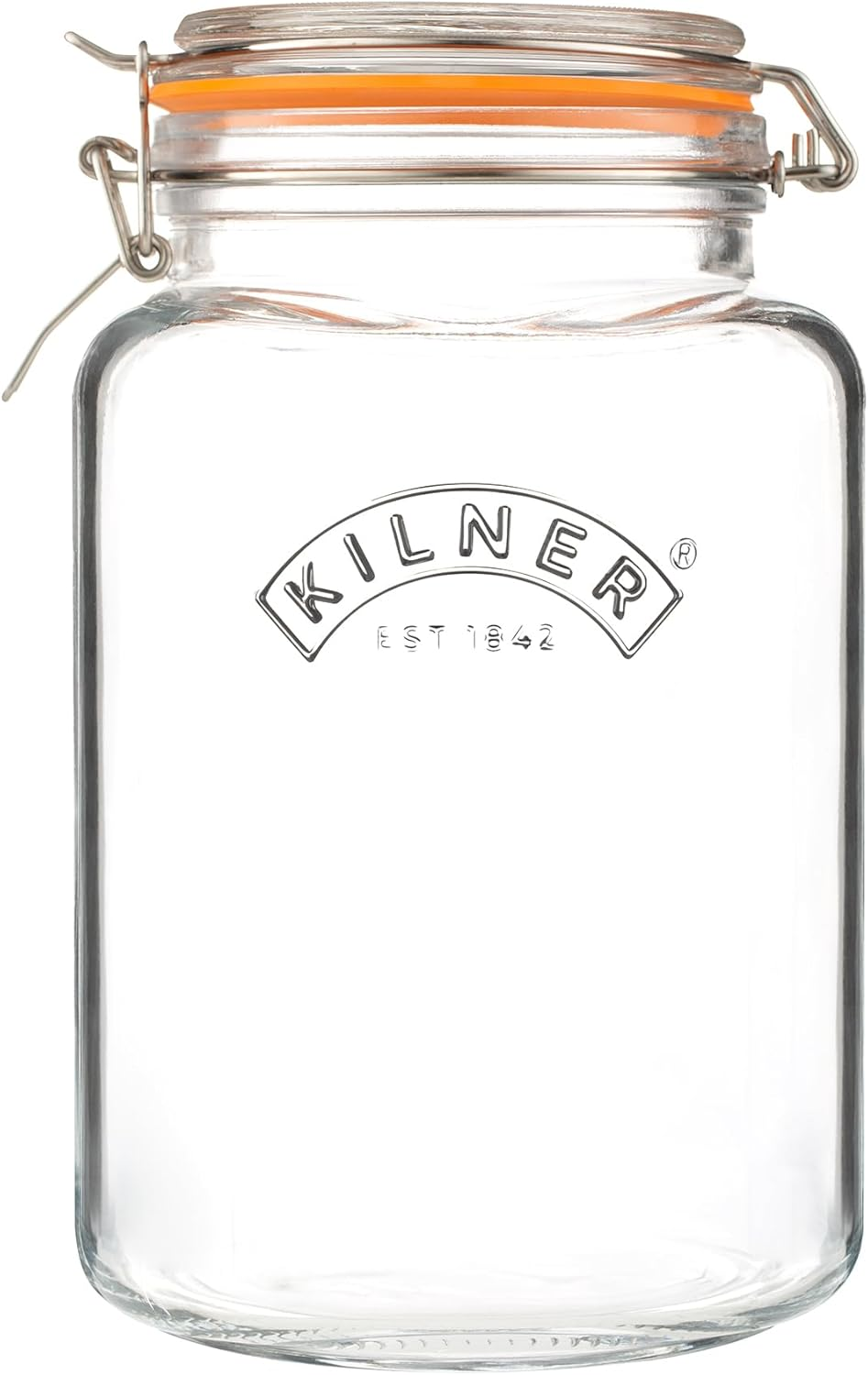 Kilner 3 Litre Square Clip Top Preserving Jar image number 2