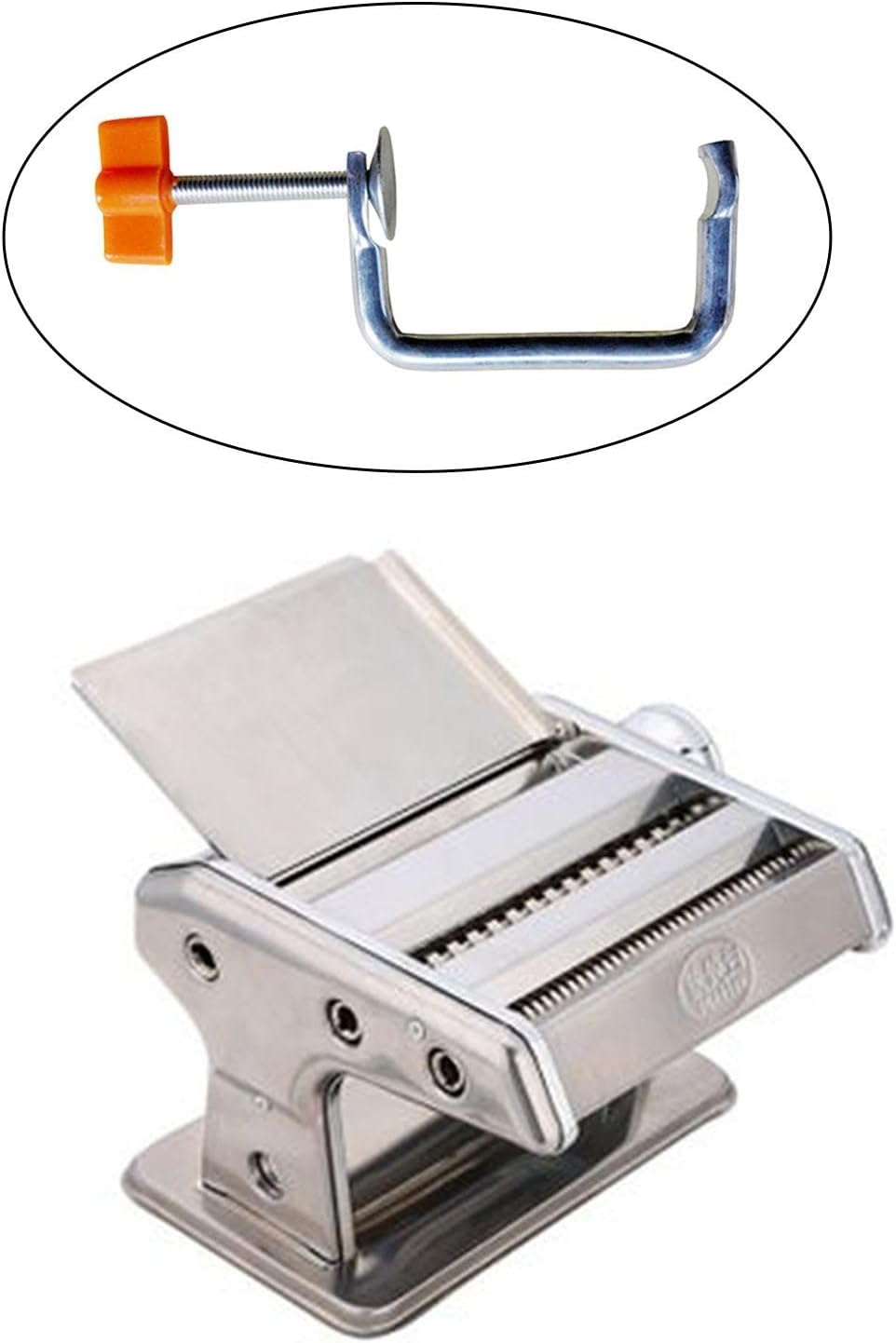 ＫＬＫＣＭＳ Pasta Maker Fixing Clip Pasta Making Machine Hand Crank Practical Kitchen Gadgets Hand Tool Multiuse for Home Spaghetti, Fixing Clip