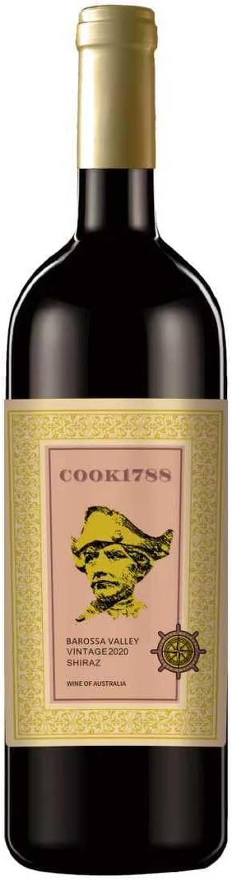 COOK 1788 Barossa Valley Shiraz 2020 Limited Release 15.5% 750Ml Premium Australian Red Wine
