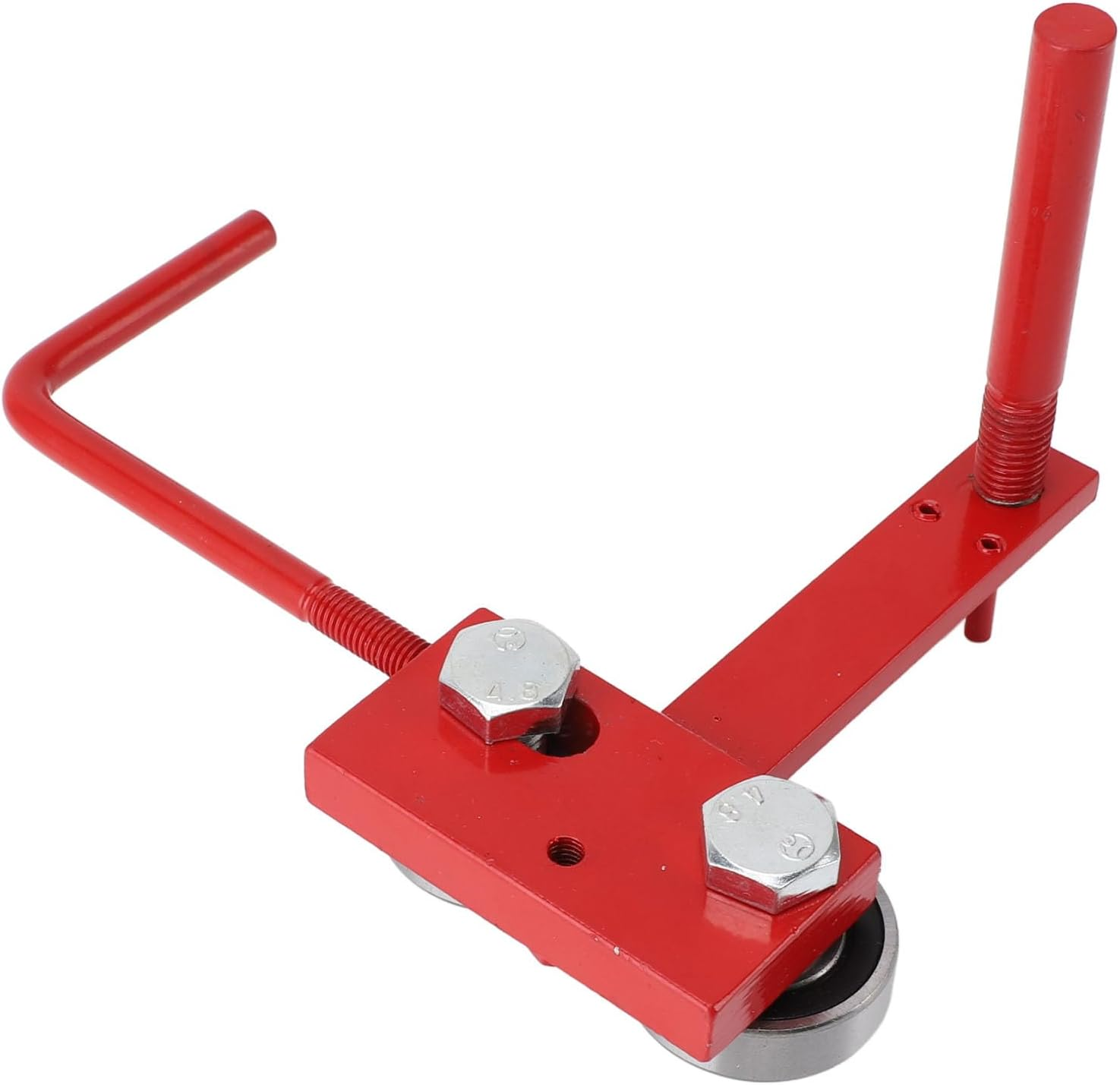 XUMIUZIY Chainsaw Bar Rail Tightening Repair Tool, Cast Iron Aluminum Chainsaw Bar Rail Closing Tool with Secure Fixture, Adjustable Chain Saw Guide Bar Repair Tool for Chain Grinding image number 1