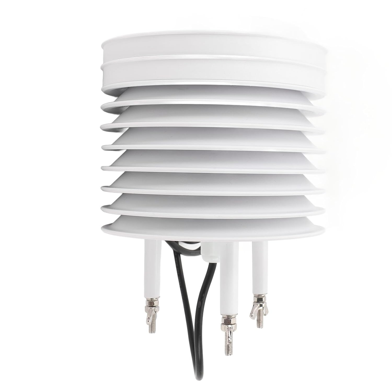 TOPINCN Integrated Weather Sensor, Louver Box Type with RS485 Output for Atmospheric Temperature, Humidity, CO2, Light Power Supply IP54, Outdoor CO2 Sensor image number 4