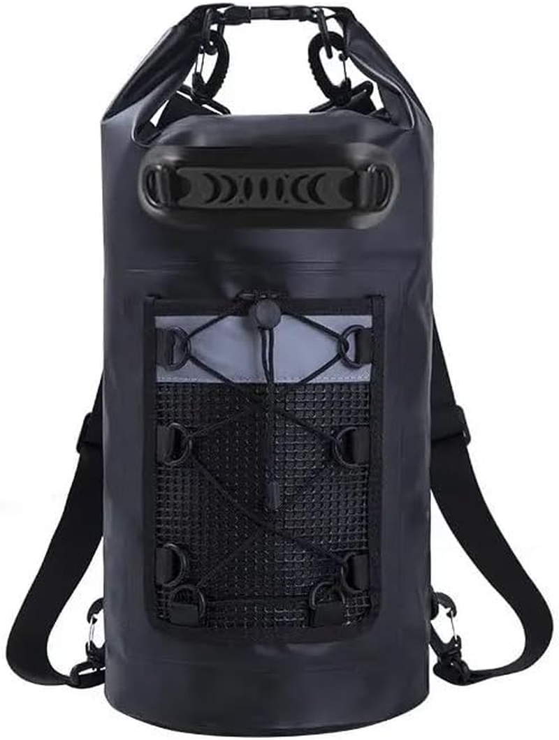 SKYLUXE - Waterproof Camping Dry Bag - Heavy Duty Roll-Top Sack for Outdoor Adventures, Hiking, and Kayaking - Keep Gear Safe & Dry