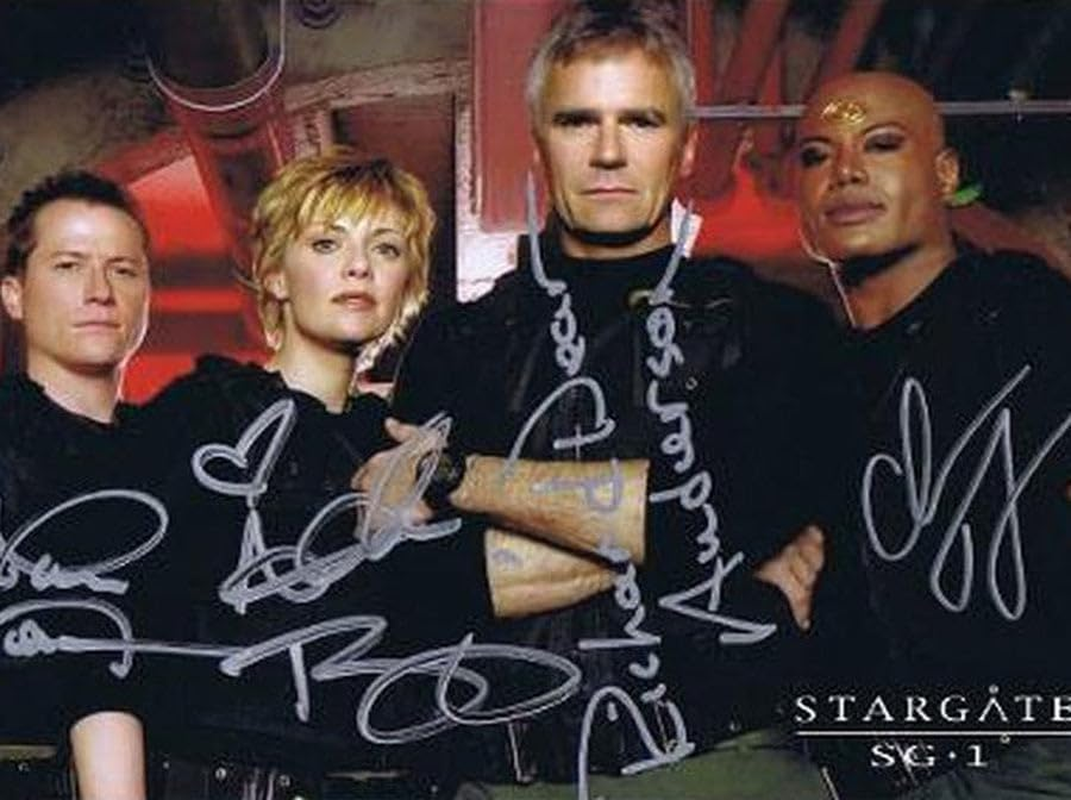 Stargate SG1 Richard Dean Anderson Cast Signed Autographed Photo Poster Memorabilia