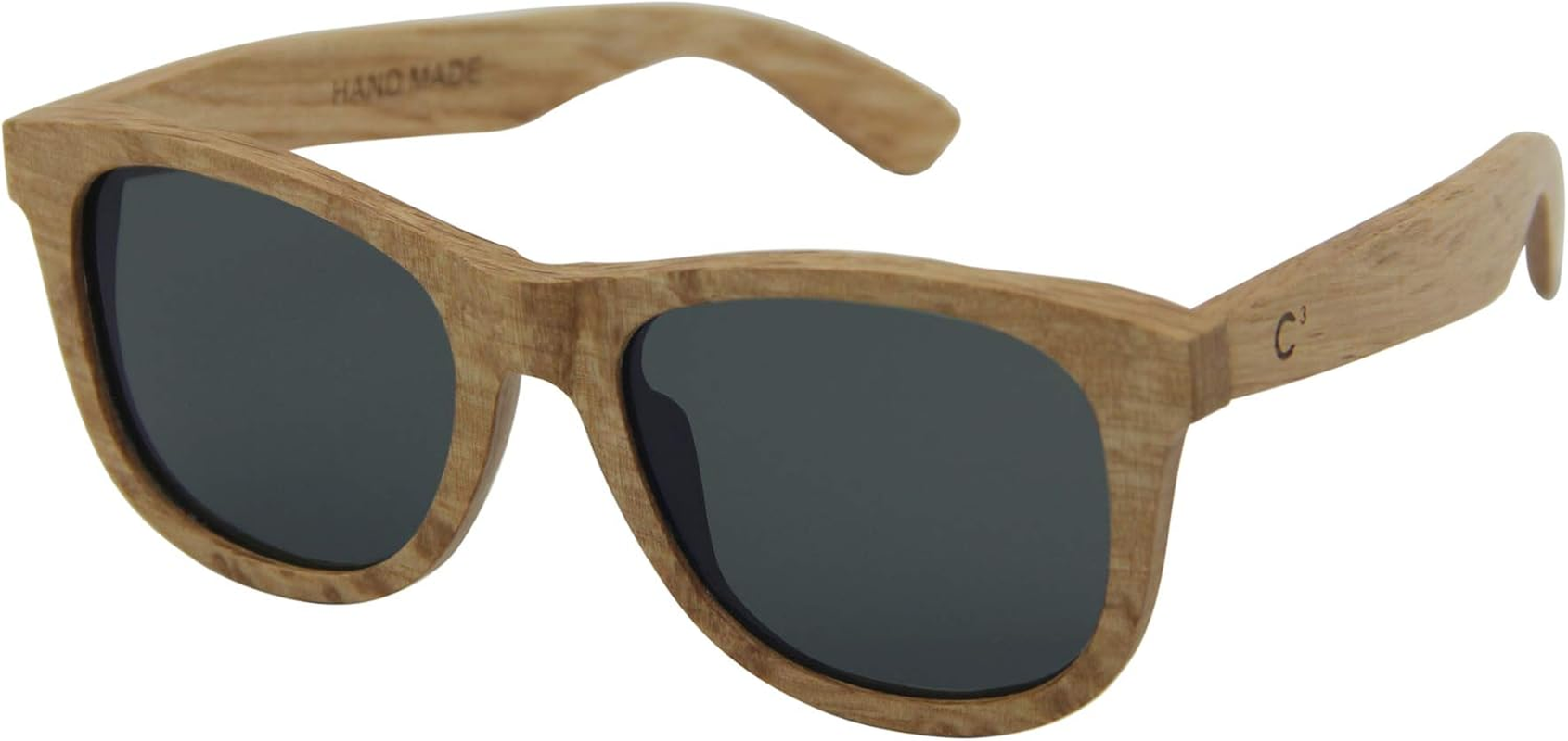 C3 Handmade Natural Wood Polarized Lens Sunglasses for Men and Women for Traveling Driving and Gift image number 5