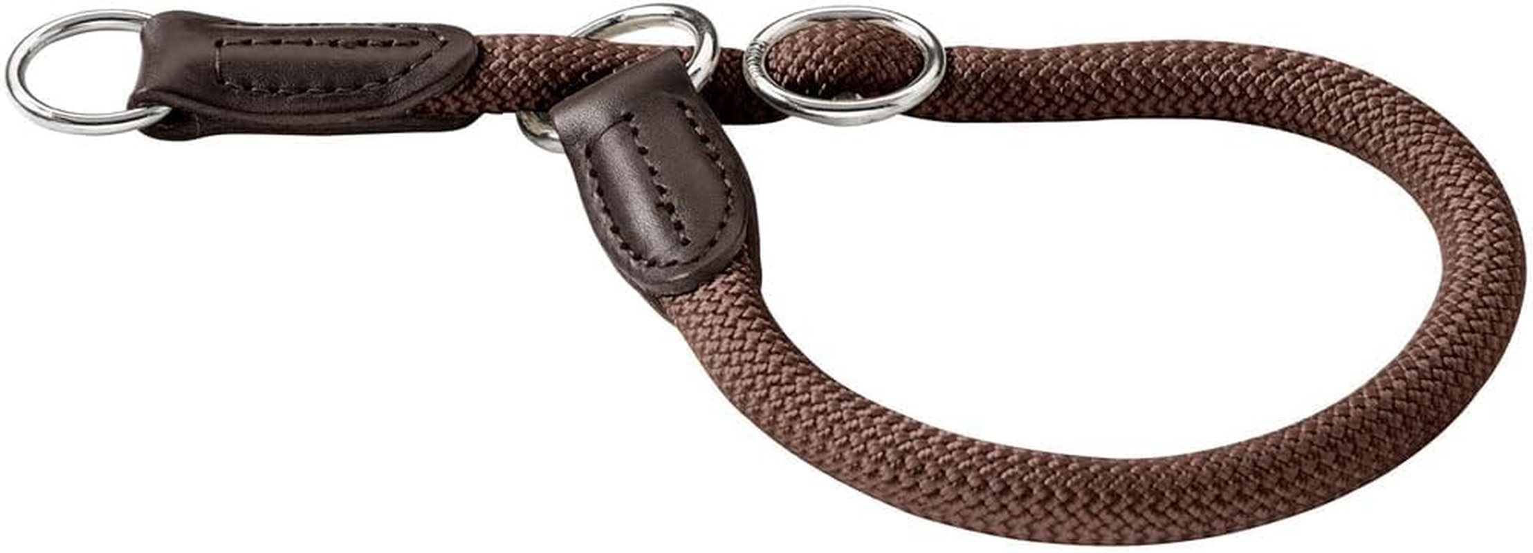HUNTER Freestyle Training Collar with Stop Ring, 40/8 Cm, Brown