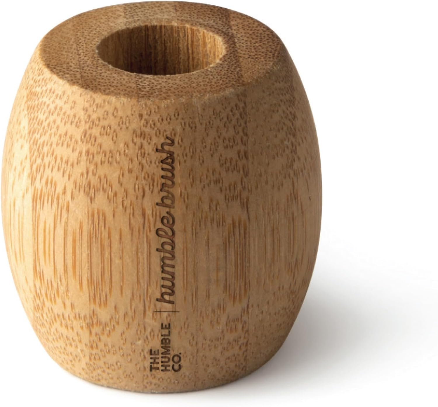 Humble Co. Bamboo Brush Stand, Brown