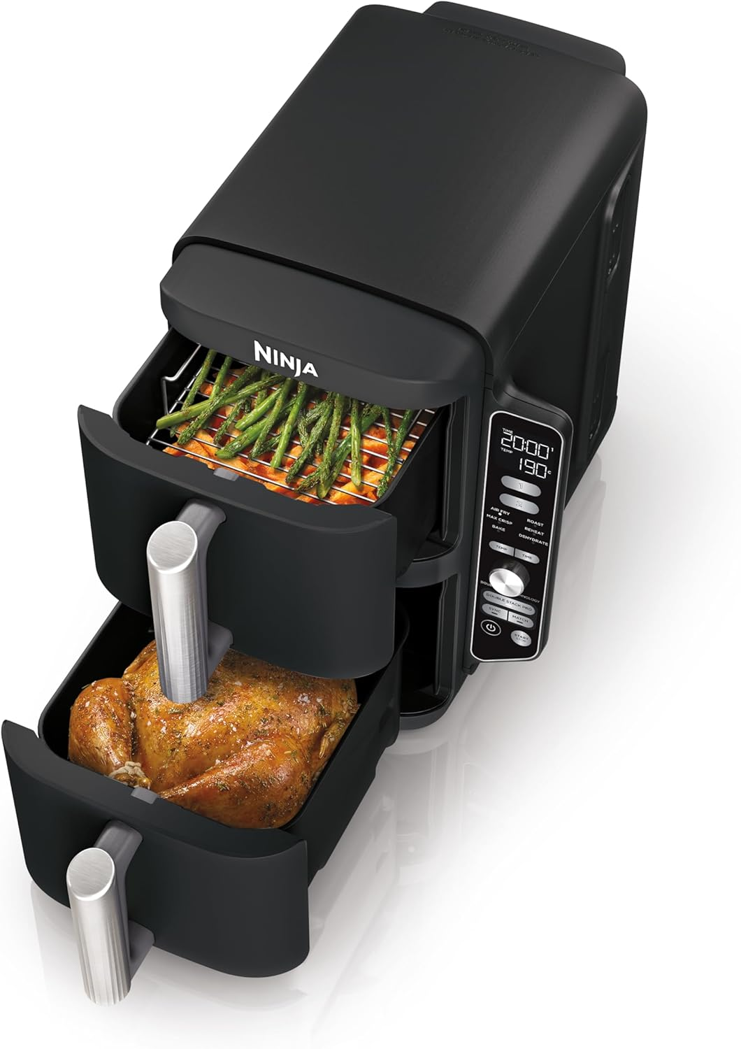 Ninja Stacked Air Fryer, 9.5 Litre Capacity image number 2