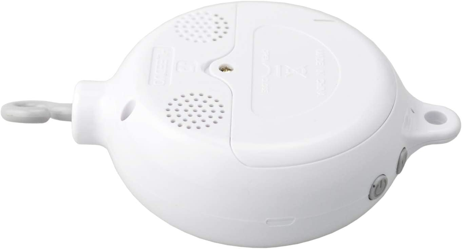 SAMYO Baby Crib Baby Bedding Battery-Operated Musical Mobile Rotary Music Box Plays Twelve Tunes Volume Adjustable (Without Arm) image number 1