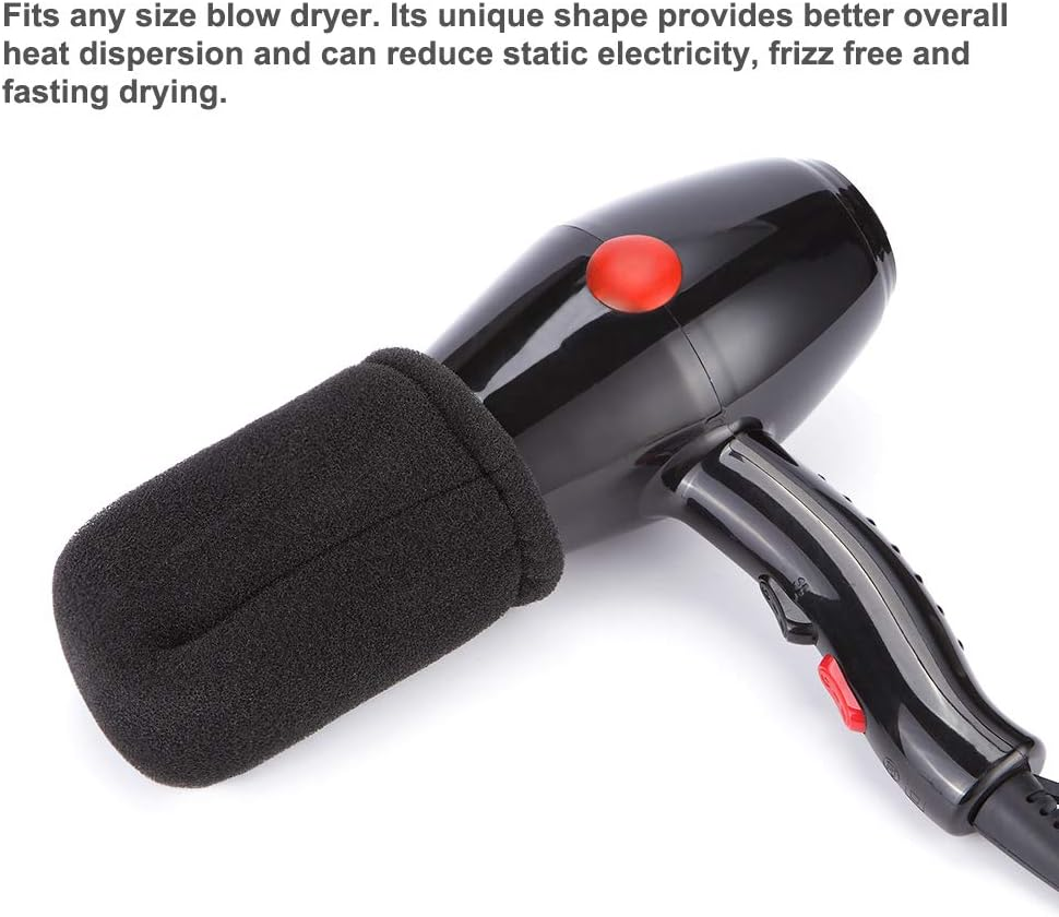 RAYWE Hair Dryer Sponge Wind Cover Universal Hair Dryer Hot Sock Diffuser image number 1