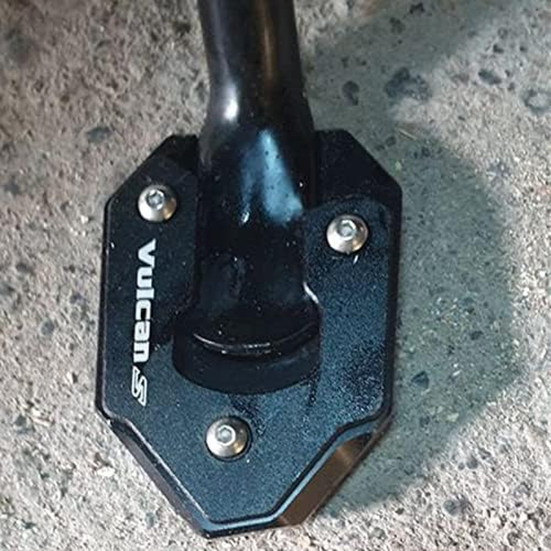 MOWOK Motorcycle Kickstand Pad Support Fits for for KAWASAKI Vulcan S 650 VN650 2015-2021 2022 2023 2024 Side Stand Plate Pad image number 4