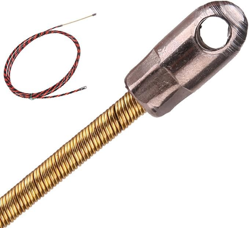 WEZCHUGHAOL Cable Wire Puller Electrician Threading Device Steel Wire Puller Versatile Wire Puller Cable Threader Tool Threader Candy Dispenser Machine Electrical Wire Threader Tool Puller (10M) image number 6