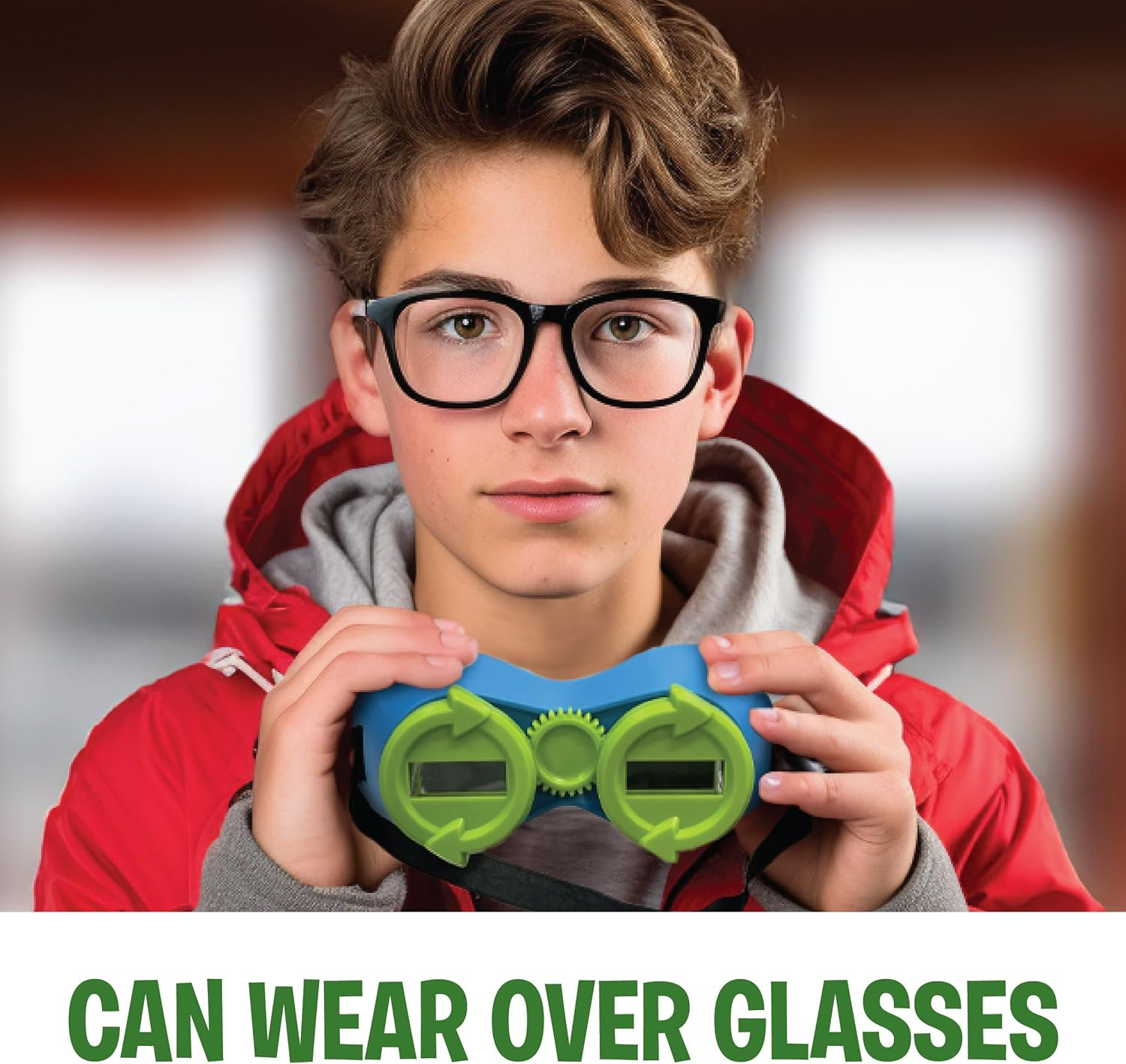 Zing Vision Impossible: Flip Your World Upsidedown and Sidewayes with This Hilarious Family Challenge Goggle Game image number 3