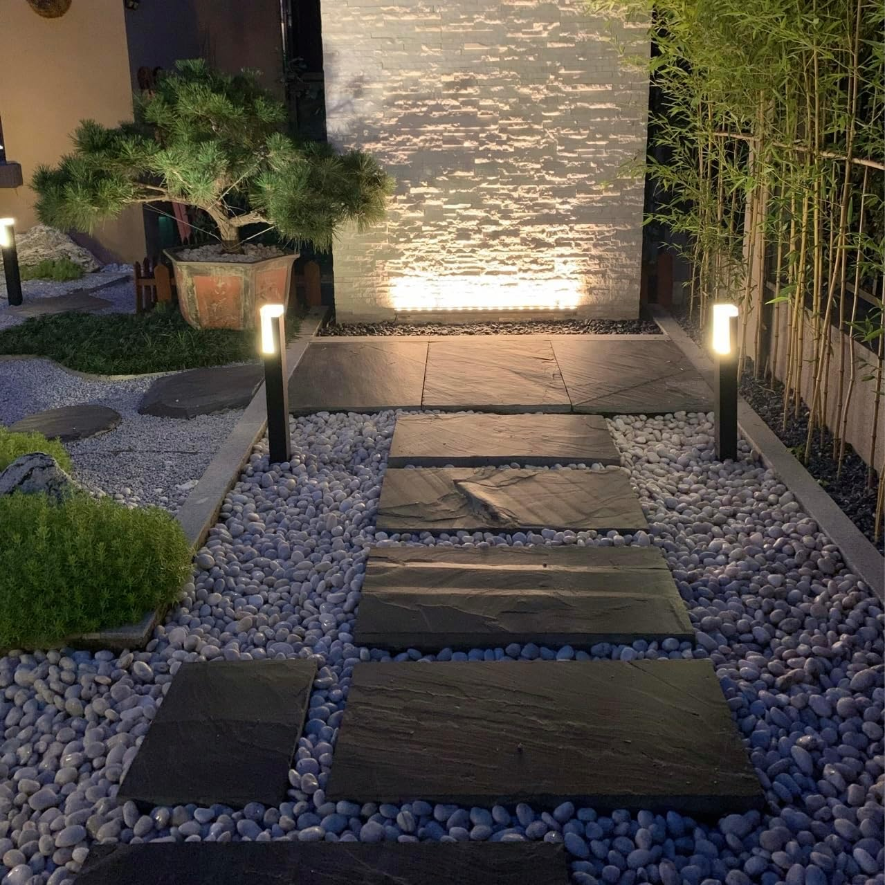 1KG White Natural Stone,Polished Pebbles for Garden,Landscaping,Aquariums image number 5