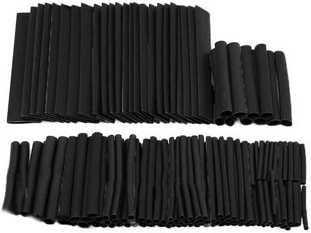 AIMALL 530 PCS Heat Shrink Tubing Assortment Kit, 8 Sizes of Insulation Sleeving for Wire, Cable, Electrical Repairs, Shrinkage Ratio 2:1, Flame Retardant, Multi-Colour