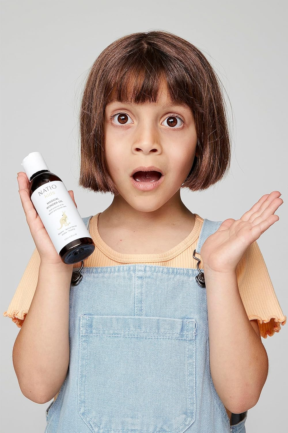 Natio Australia Kids Magical Wonder Oil 125Ml - Nourishing Massage Oil for Toddlers - Nourishing Essential Oil Massage Oil for Kids - Jojoba & Rosehip Oil - Made in Australia image number 4