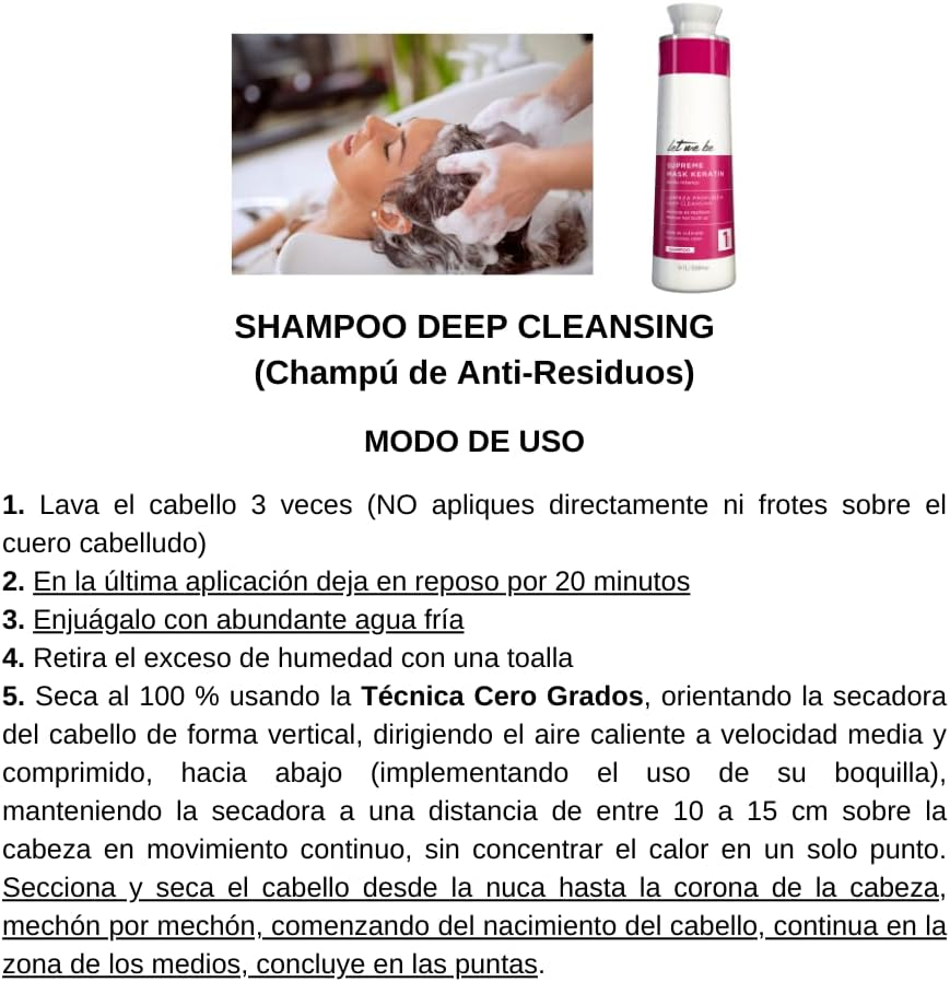 Let Me Be Supreme Liss Control Hair S/Frizz 2X1L/33.81.Fl.Oz. image number 6