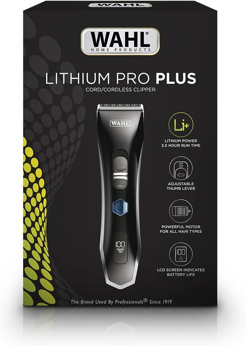 Wahl Lithium Pro plus Cord/Cordless Clipper 2228 image number 5