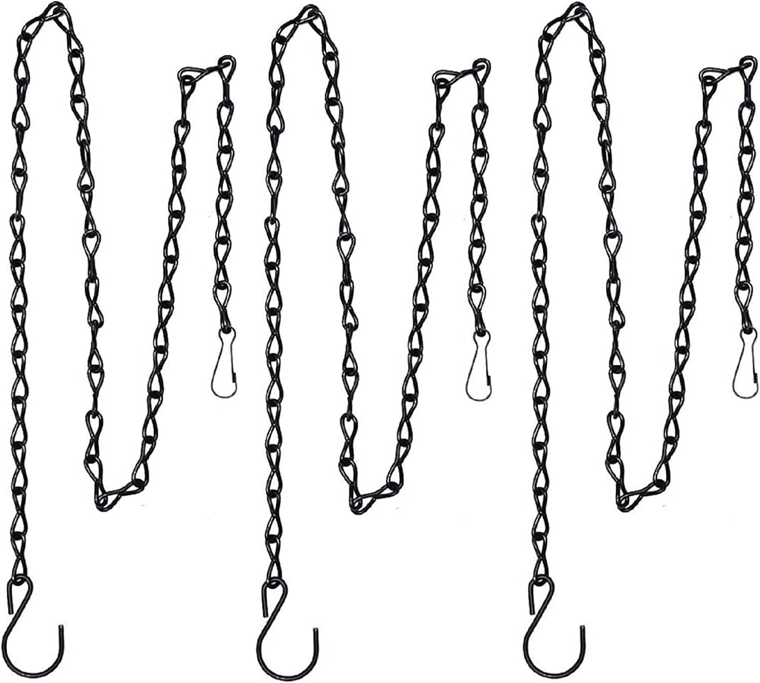 Hanging Chains for Plants Flower Pot Basket Chains Replacement Chain Hangers for Lanterns, Bird Feeders, Planters and Other Ornaments (35)