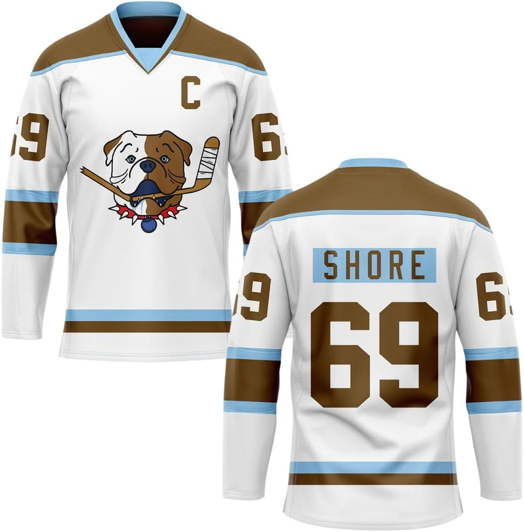 Tronx Shore 69 Sudbury Blueberry Bulldogs Adult Fan Hockey Jerseys