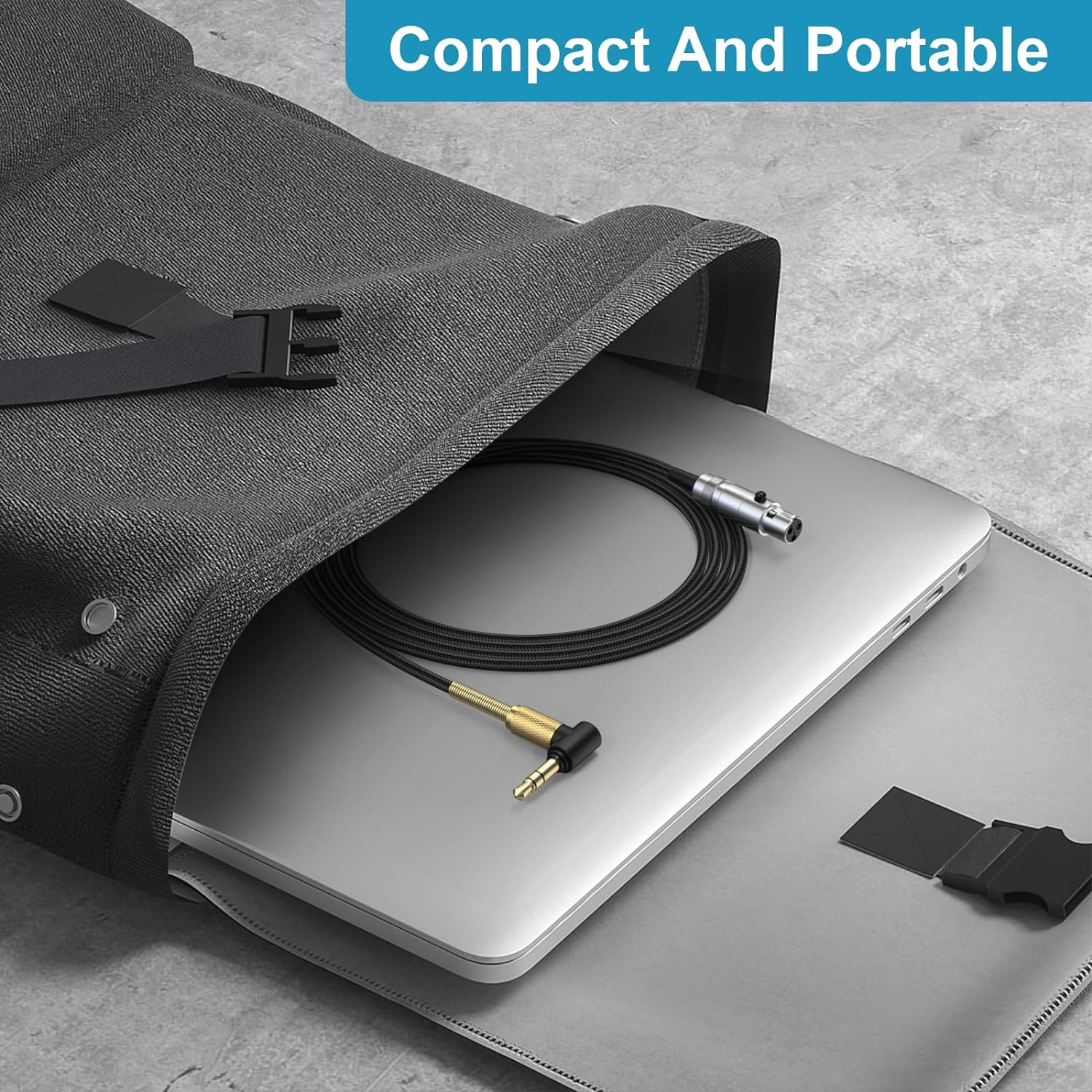 5N OCC Upgrade Cable Audio Cord for AKG Q701 K702 K271 K271S K712 K272 K240 K240S K141 K171 K181 K267 Pioneer HDJ-2000 Headphones image number 2