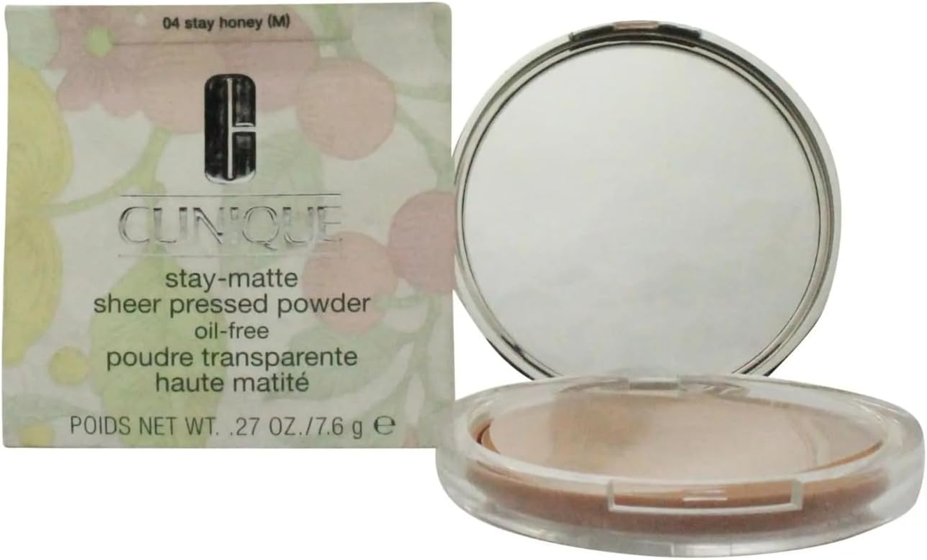 Clinique Stay-Matte Sheer Pressed Powder, 0.27 Ounce