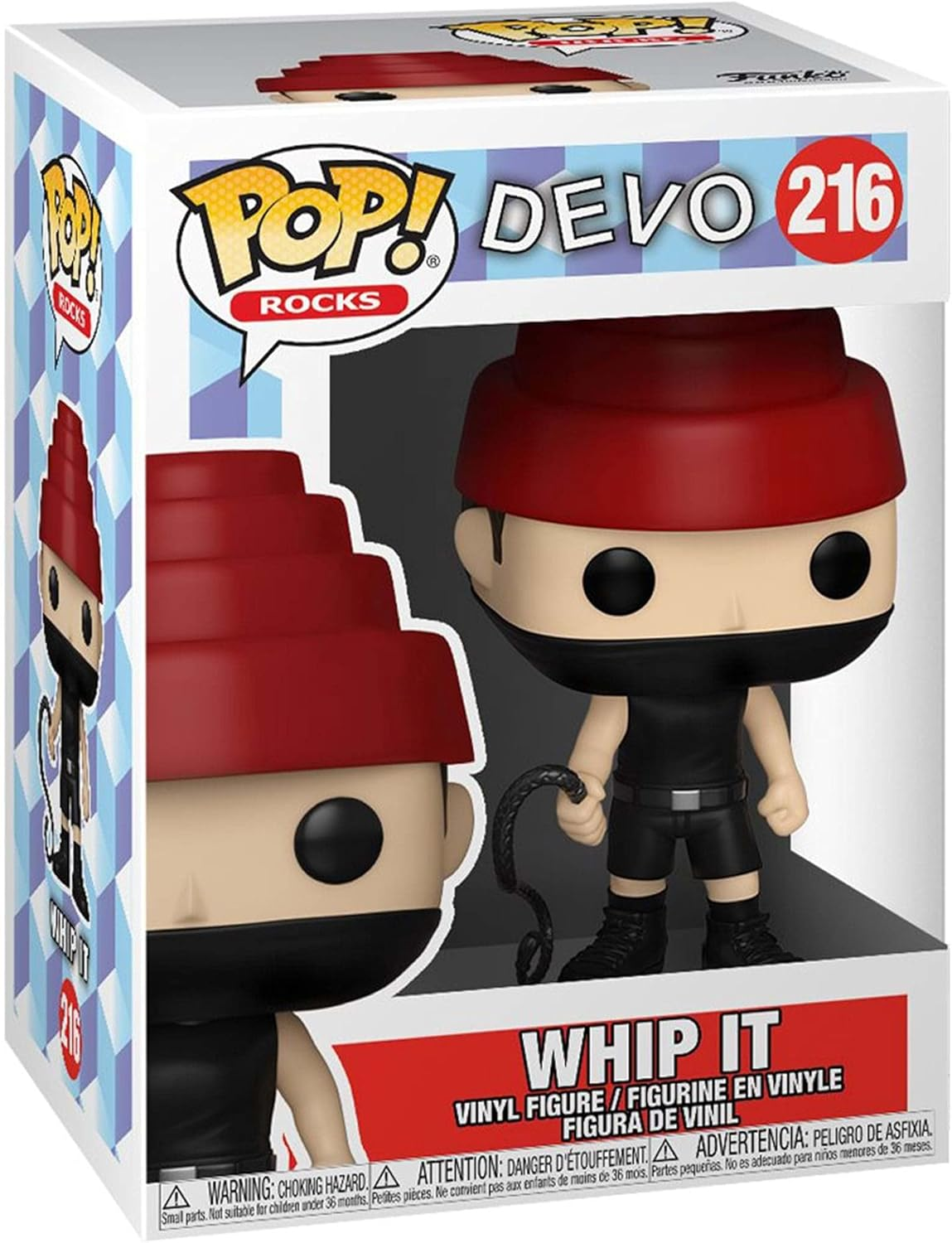 Pop Devo Whip It Vinyl Figure