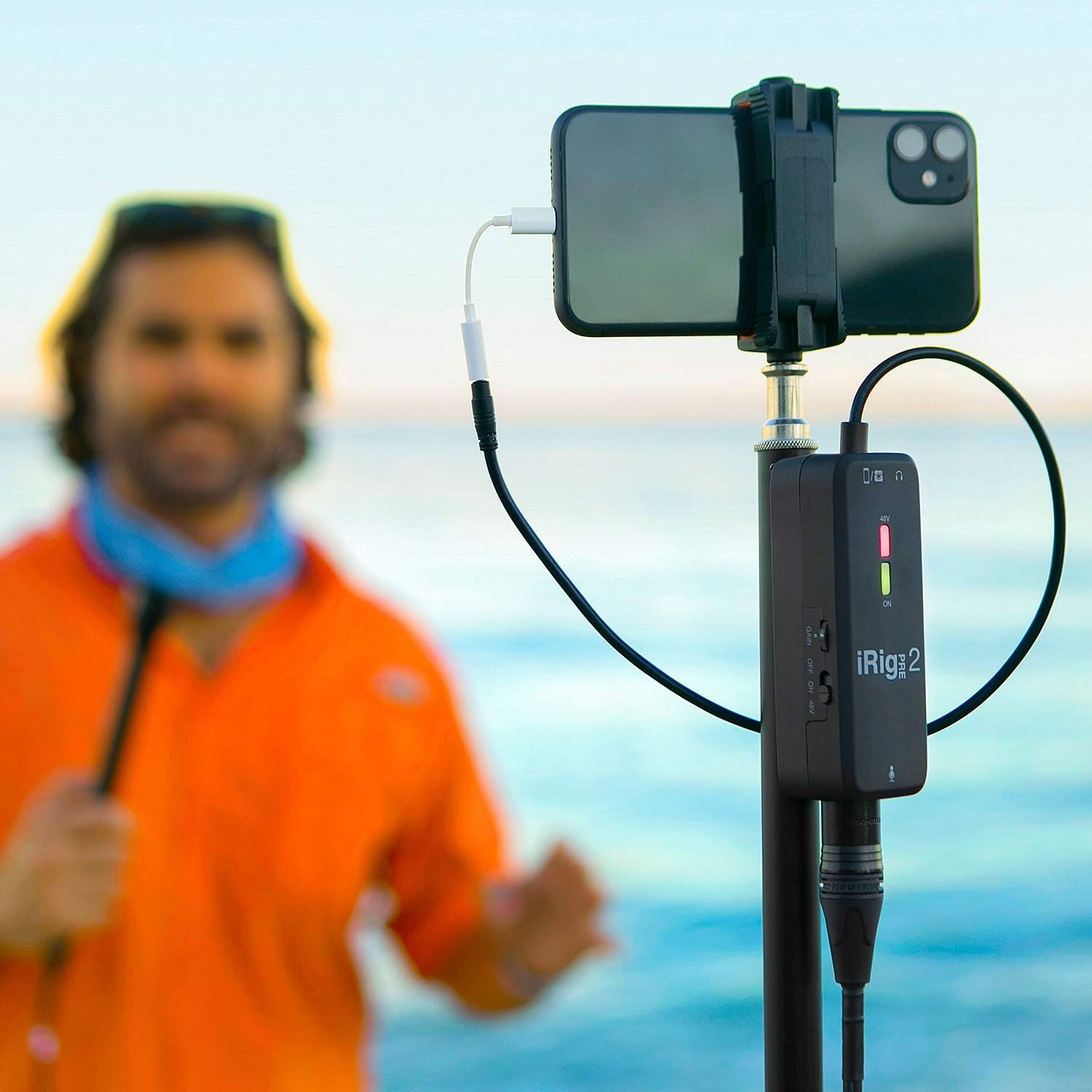 Irig Pre 2 XLR Mic Interface and Preamp: Interface IP-IRIG-PRE2-IN image number 1