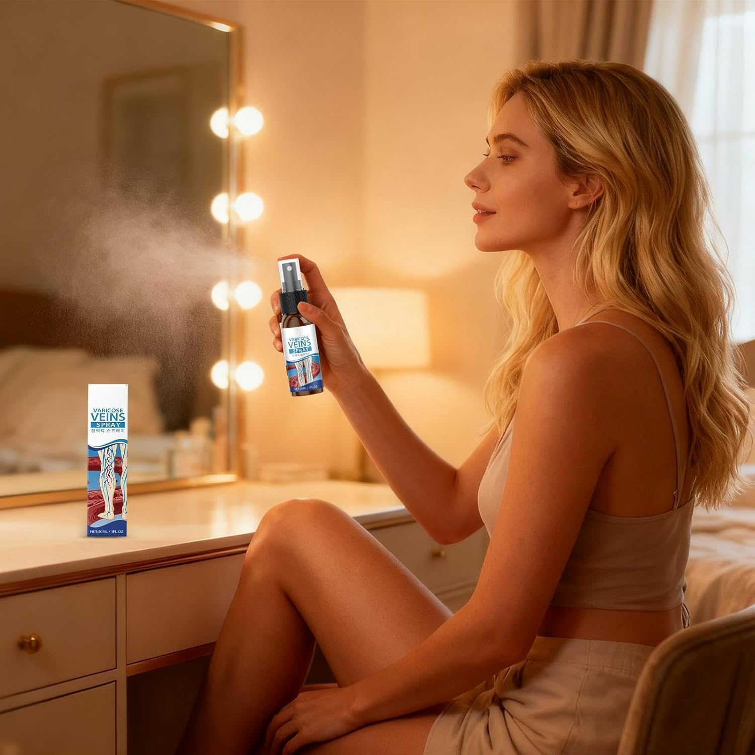 Wjnflqn Leg Massage Spray, 30Ml Long-Lasting Nourishing, Hydrating Leg Massage Spray for Traveling, for Men Boys Girls Youth Teens Husband Son Daughter Family Friends image number 6