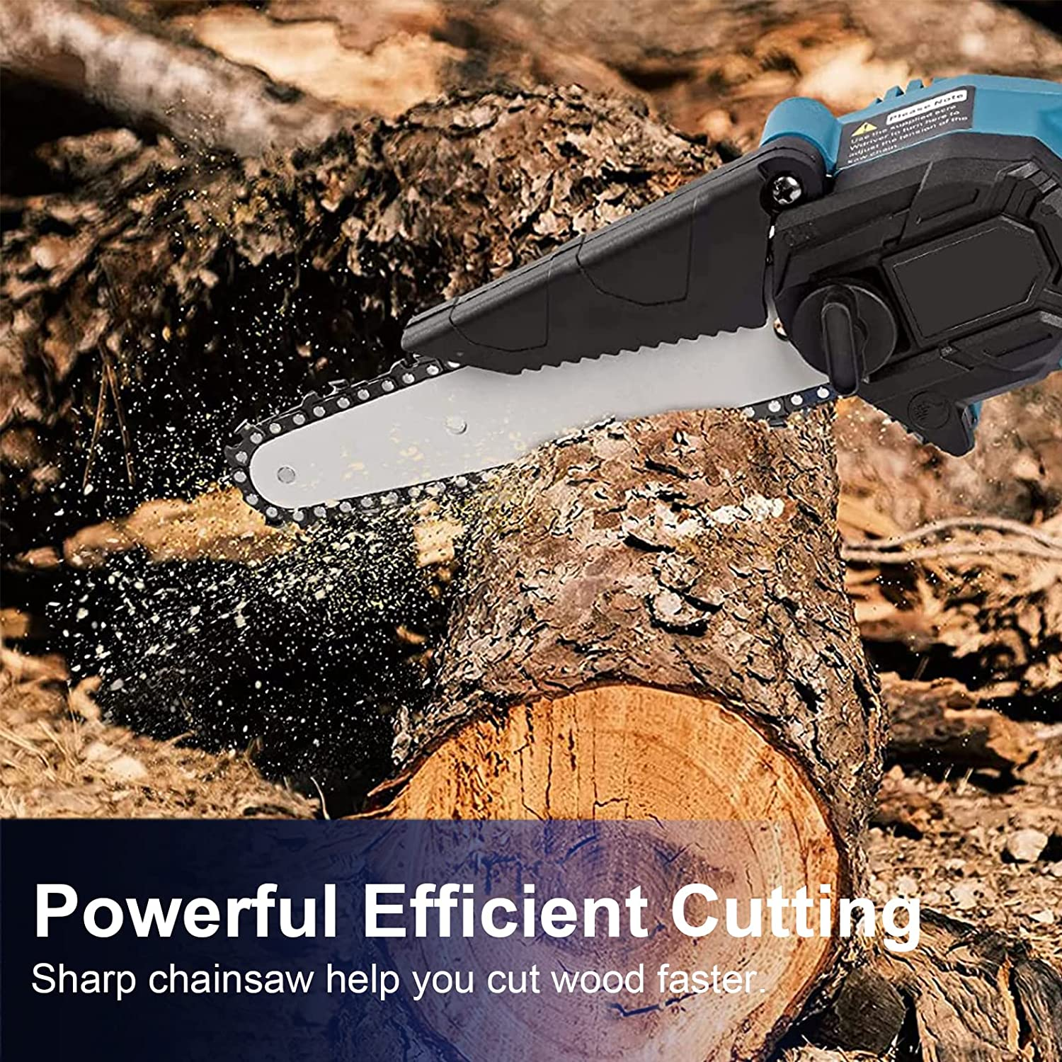 4 Inch 6 Inch Mini Chainsaw Chain, Replacement Chains for Cordless Handheld Mini Chainsaw, Guide Saw Chains for Pruning Shears and Wood Cutting (4 Inch) image number 4