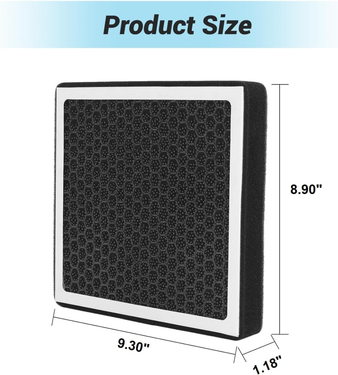 JOGOAUTO H10134 Cabin Air Filter for 2014-2020 Acura MDX,2007-2018 RDX,2003-2023 Accord,2006-2015 Civic,2007-2016 CRV,2005-2017 Odyssey,2021-2025 Passport,2009-2022 Pilot image number 1
