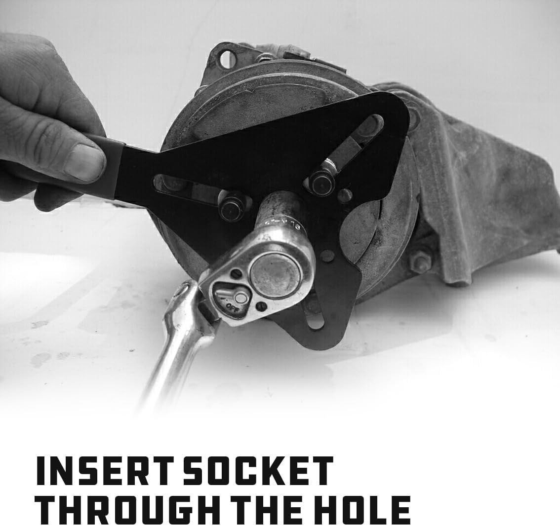 Powerbuilt 648980 Air Conditioner Clutch Holding Tool image number 1