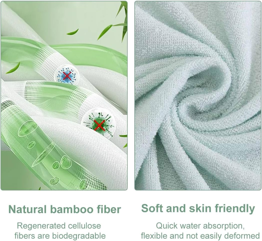 Pack of 20 Make-Up Pads Washable, Reusable Cotton Pads Made of Bamboo and Cotton, Reusable Microfibre Make-Up Pads for Facial Cleansing and Skin Care image number 1