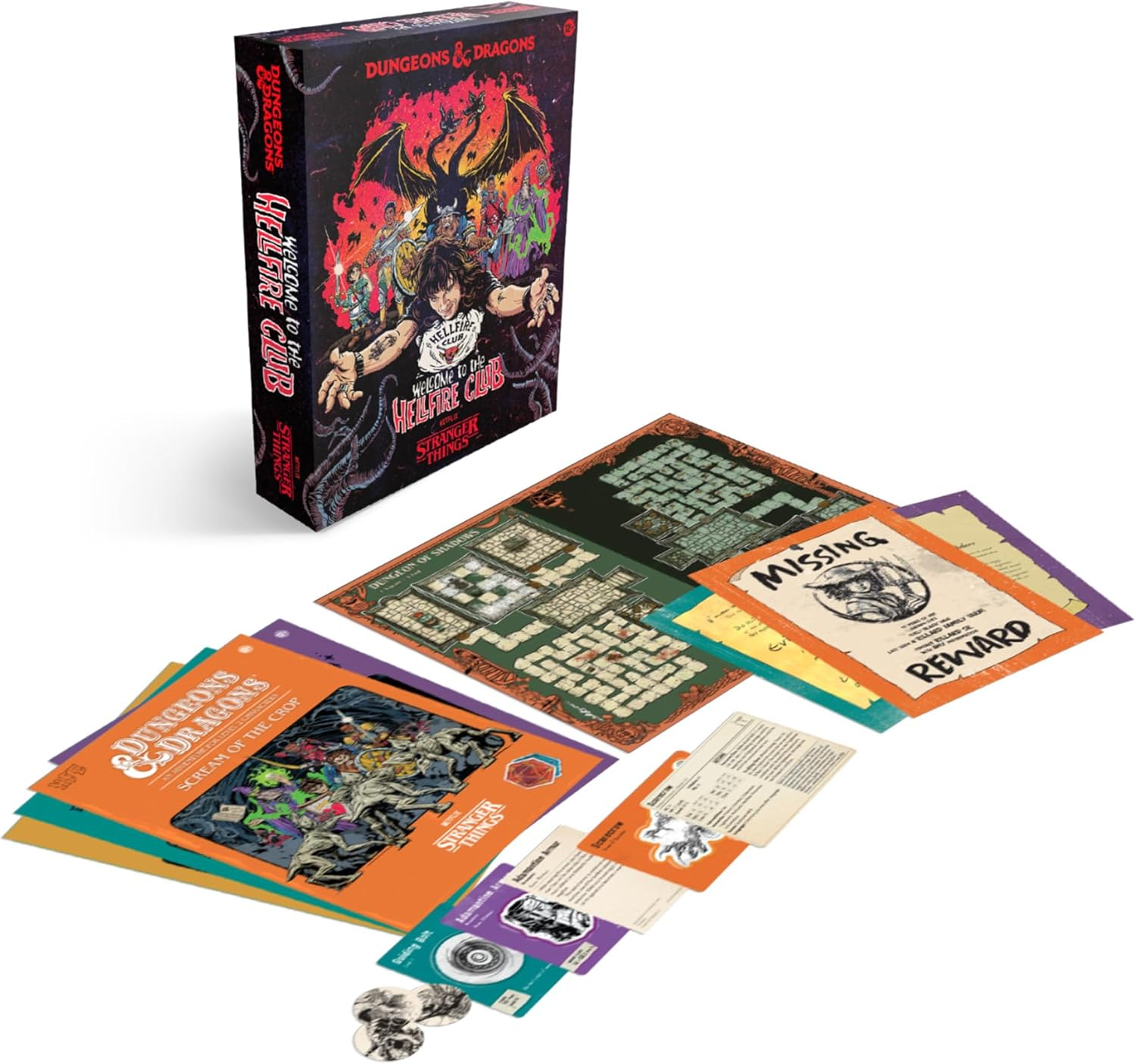 Wizards of the Coast | D&D Dungeons & Dragons Stranger Things Welcome to the Hellfire Club image number 4