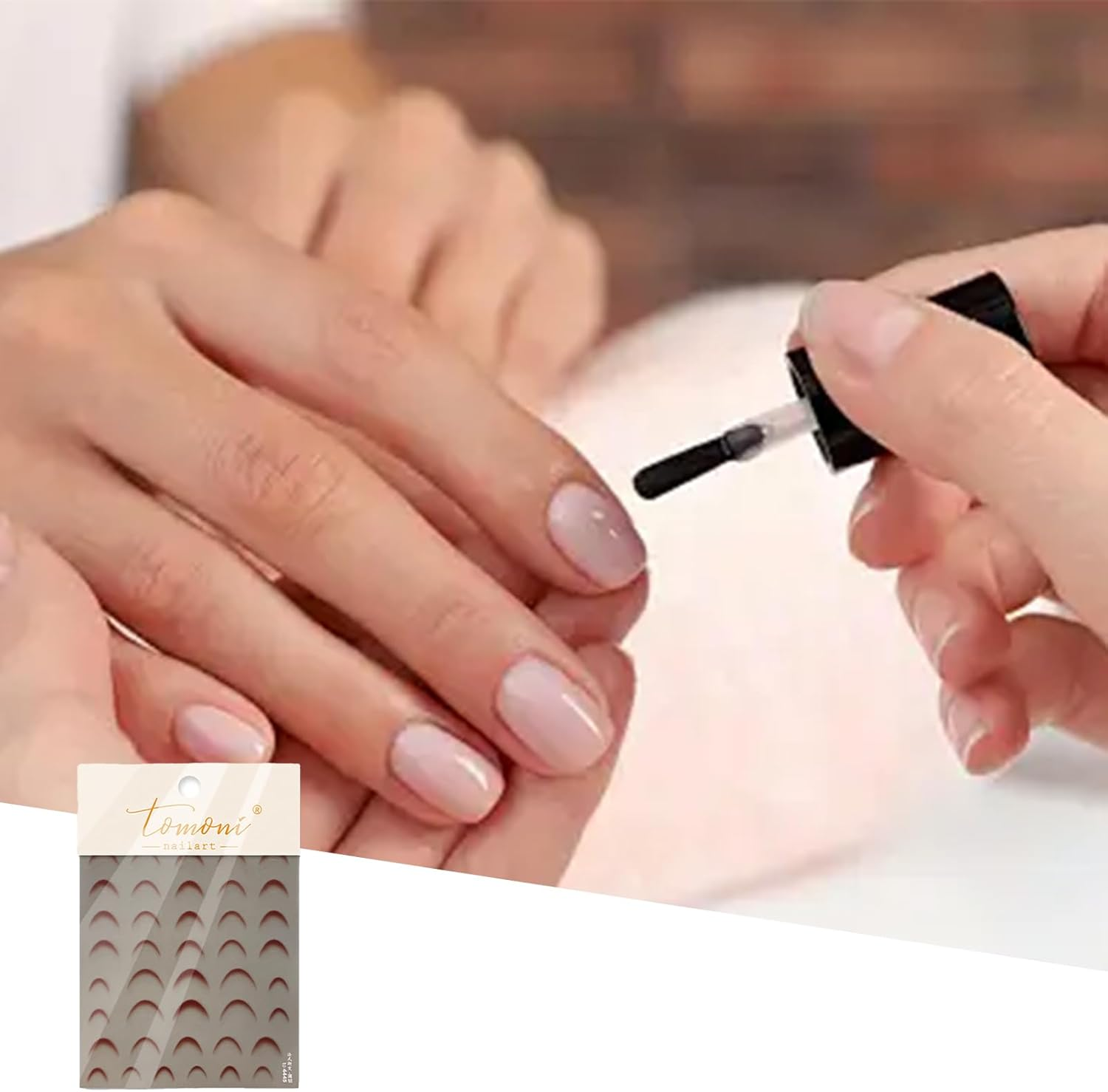 YNPQTDS French Stickers for Nails | Gradient Manicure Accessories - Gel Polish Nail Decals - for Daily Wear Parties Weddings Holidays Date Night Vacation Special Events Home Salon Girls Ladies Wives - Red image number 6