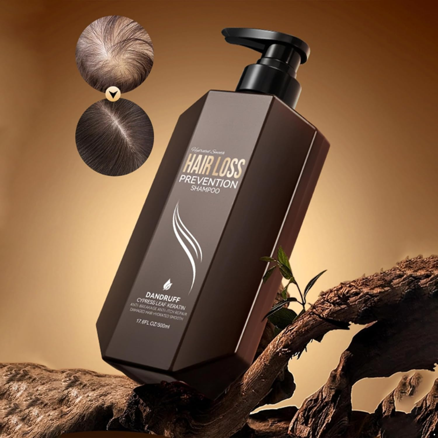 Yeahdor Clarifying Shampoo Crafted for Balanced Hair - Daily Cleansing with Rich Lather, for All Hair Types Coffee One Size image number 1