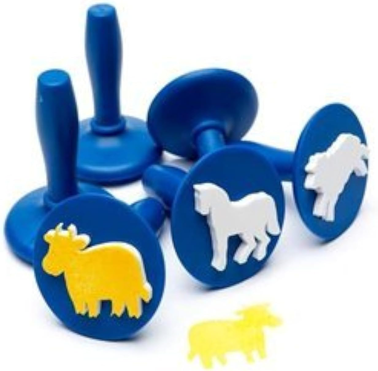Educational Colours Paint Stamper Farm Animals 6-Pieces Set