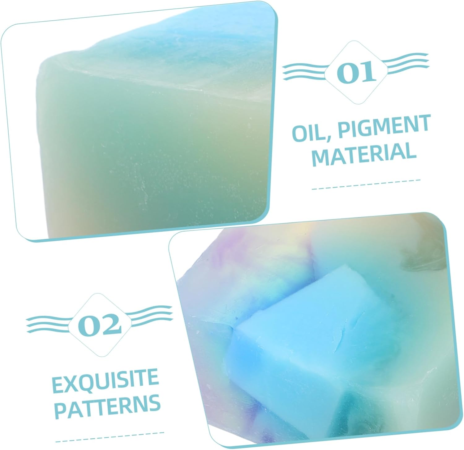 Beavorty Essential Oil Handmade Soap Iceberg Flame Soap 100G Moisturizing for Men Natural Ingredients Honey Suitable for Body and Face Cleansing image number 2