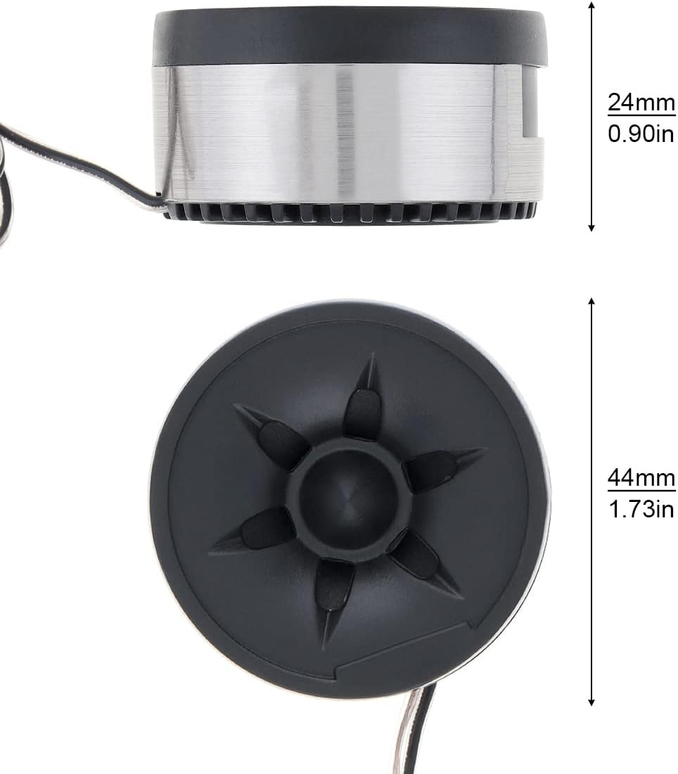 2 Pieces Car Tweeters 350W High Efficiency Mini Dome Tweeter Speakers for Car Audio System image number 5