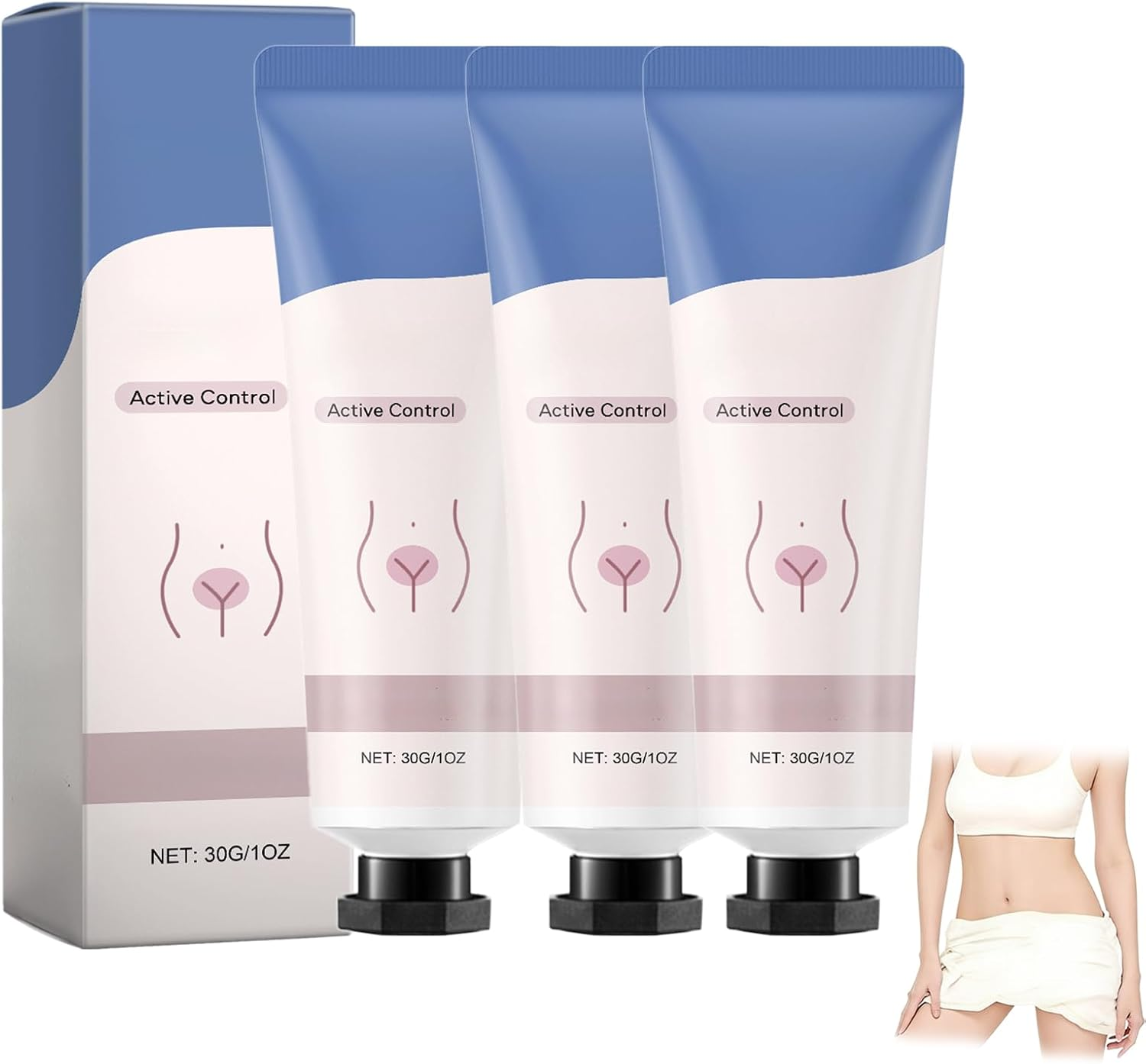 Vivadex Cream for Incontinence,Body Creams for Women,Incontinence Active Control Decreases Leaks,Non-Greasy Deep Hydrating Moisturizer, Night/Post-Shower/Daily Use, 30G (1Pcs)