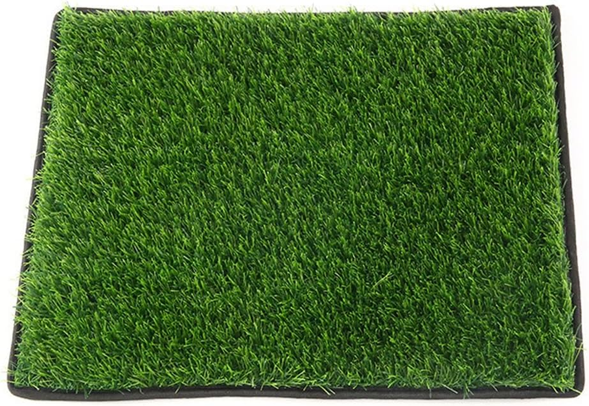 AIMALL 27.95X18.11 Inch Artificial Grass Mat for Pets, Pet-Friendly Training Turf, Indoor/Outdoor Dog Toilet Lawn, Fire Resistant, Easy to Clean image number 6