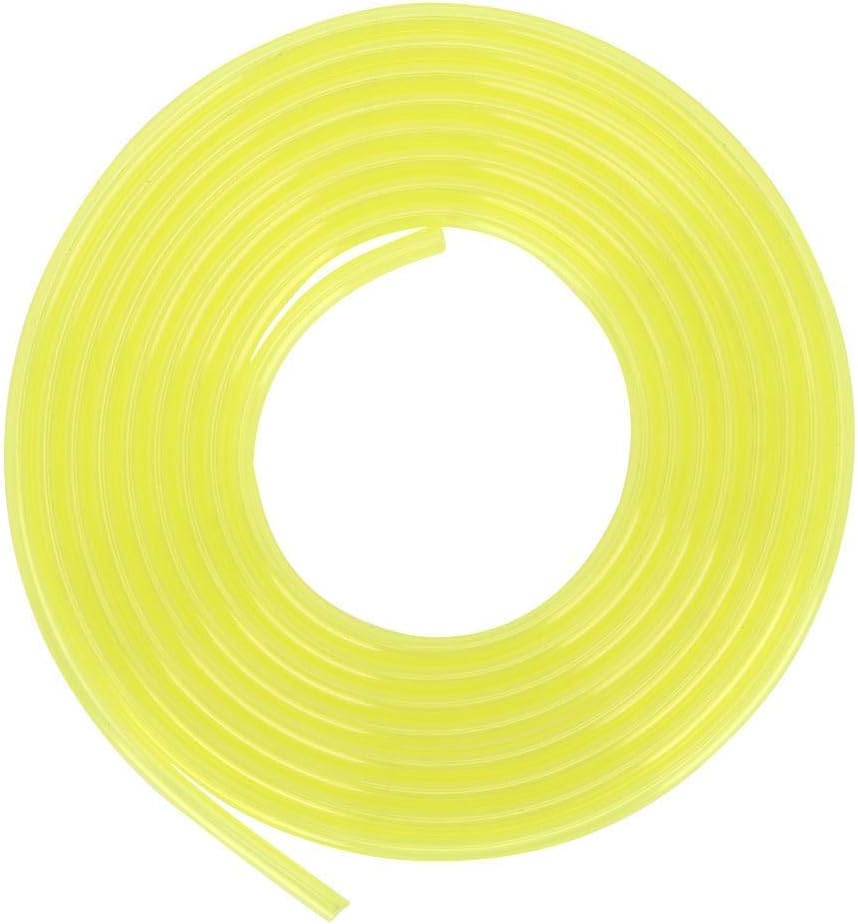 3 Meter Fuel Lines, Hose Carburetor Fuel Line Petrol Hose Lawn Mower Trimmer Accessories for Lawn Mower Strimmer and Chainsaws, Yellow(3 * 5Mm) image number 1