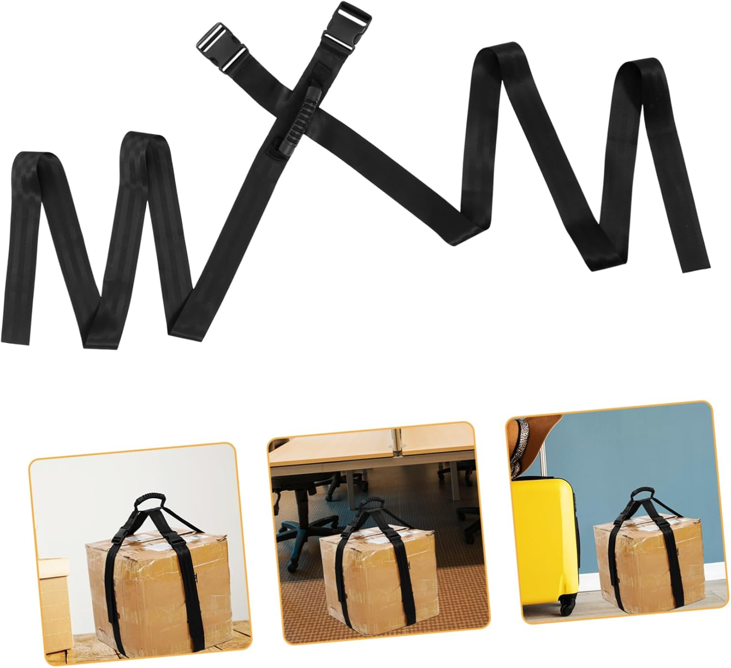 GLSTOY Luggage Fixing Strap Suitcase Straps for Suit Bag Elastic Luggage for Carry image number 5