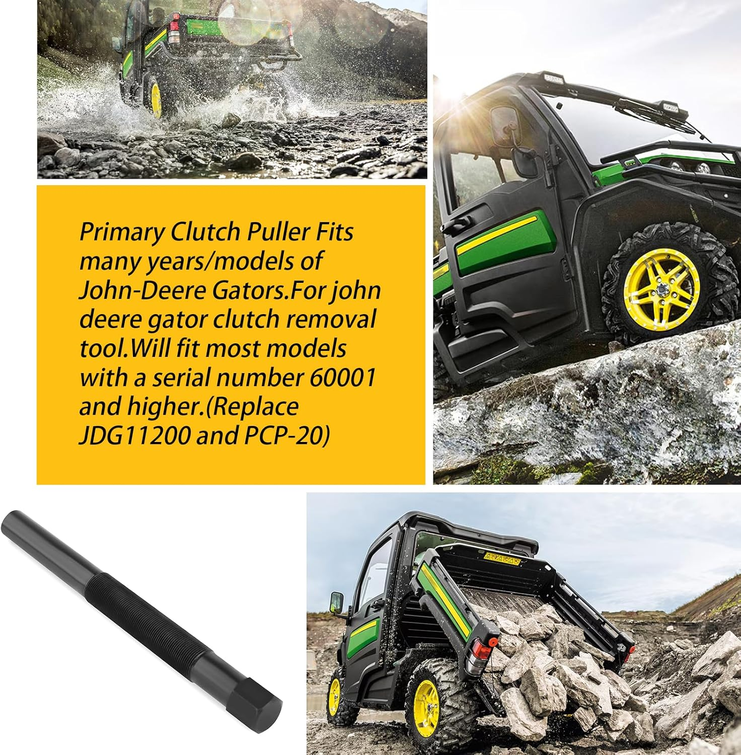 Heavy Duty Primary Clutch Puller Compatible with John Deere Gator(Replace #JDG11200 and PCP-20) image number 2