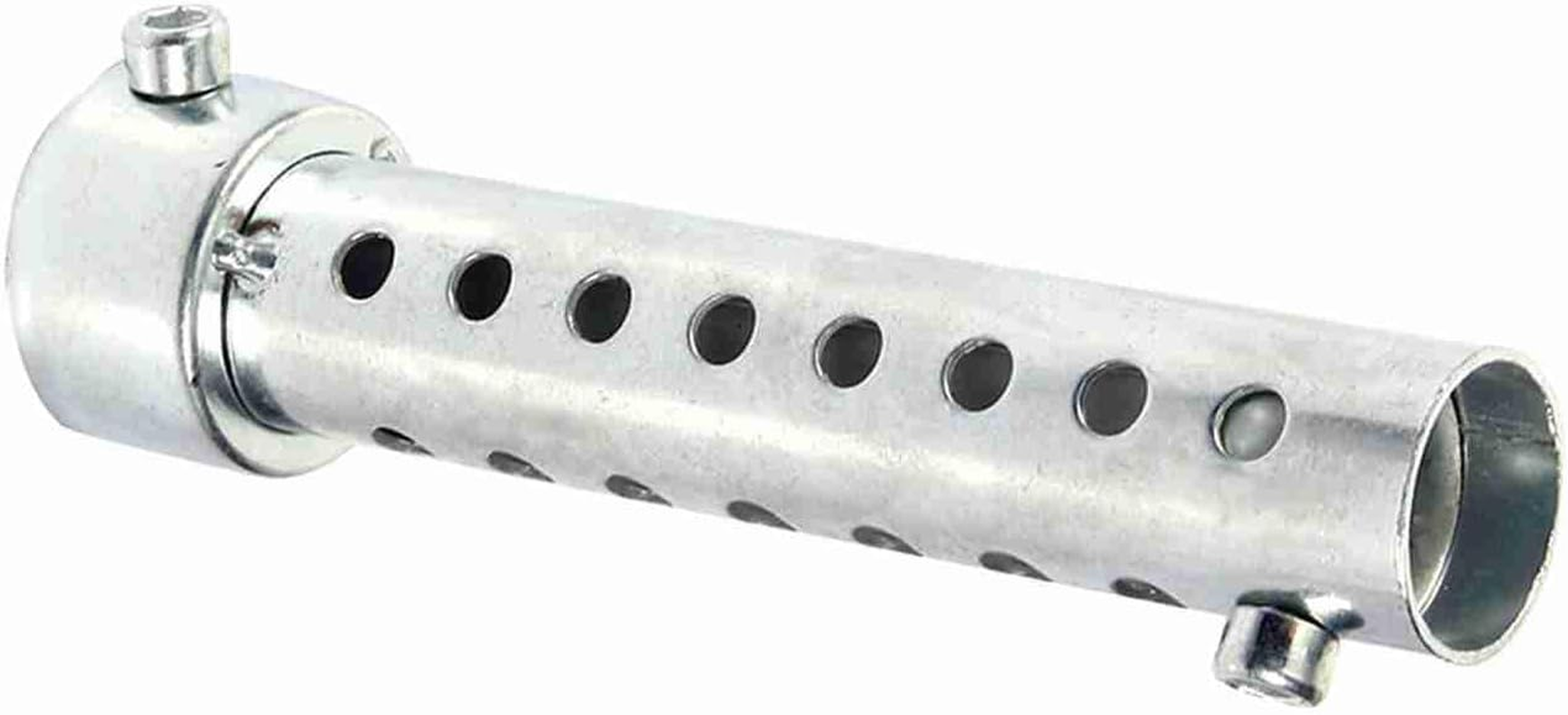 Domary Universal Motorcycle Exhaust Can DB Killer Silencer Muffler Baffle Insert Silver for Motorbike Tail Pipe (35Mm) image number 6